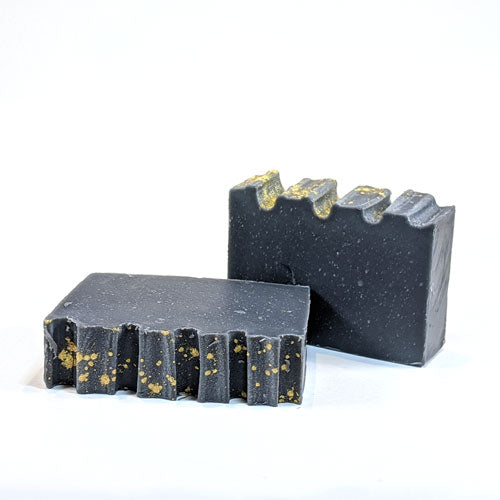 Scent-free handmade natural charcoal soap