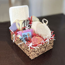 Load image into Gallery viewer, Large Gift Box of Soap and Bath Products
