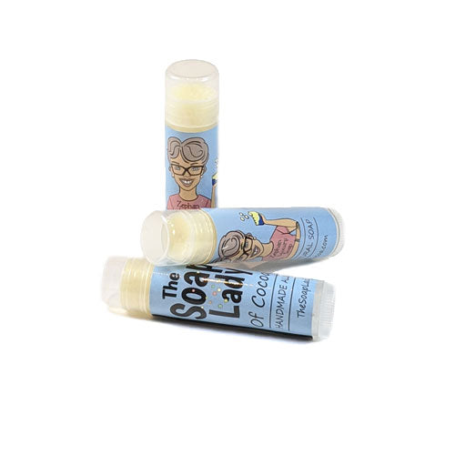 scent free all natural handmade lip balm