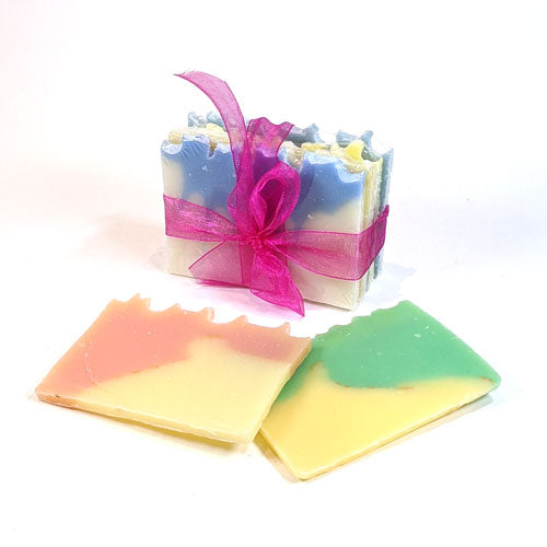 sample pack of handmade all-natural soap